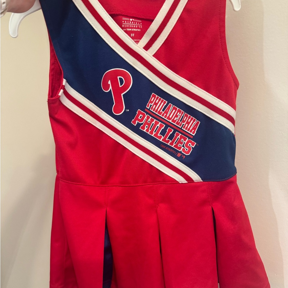 Girls Philadelphia Phillies Cheerleader Dress